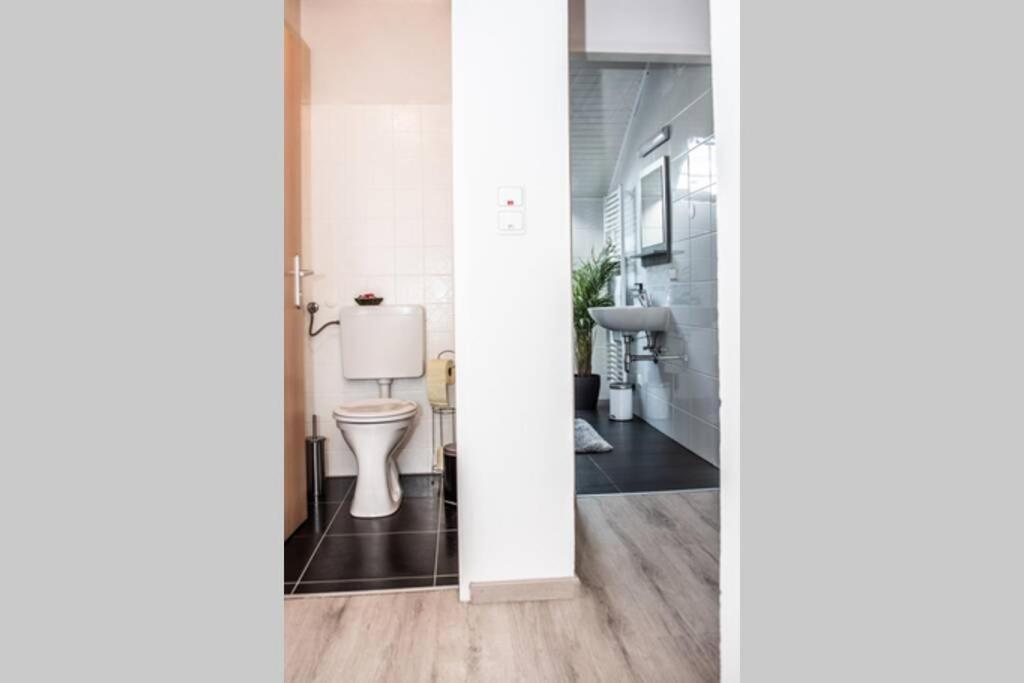 Apartment Pouringraz Fuer Kunst- Und Tennisliebhaber Buitenkant foto