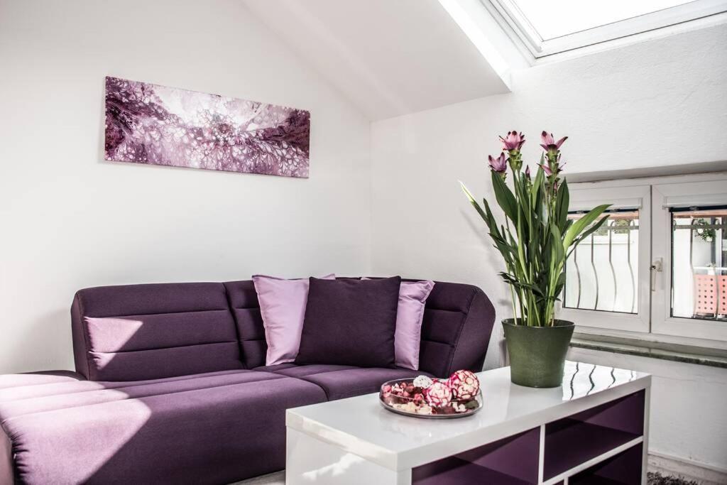 Apartment Pouringraz Fuer Kunst- Und Tennisliebhaber Buitenkant foto